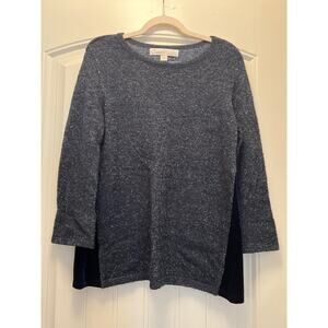 Curio New York Women’s 3/4 Sleeve Crew Neck Soft Pullover‎ Sweater Size S Black